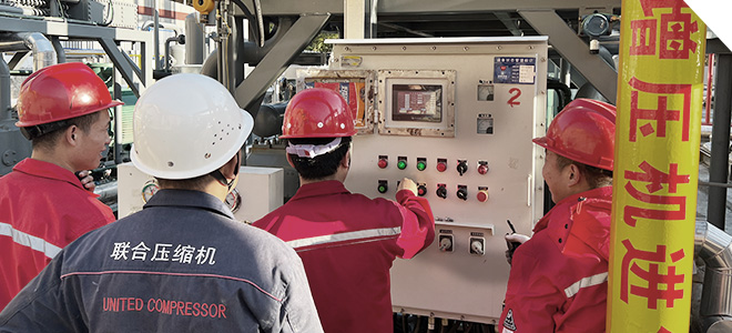 ضاغط CNG صغير