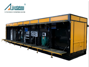 وحدة ضغط النيتروجين 50MPa ضاغط مكبس هوائي من النوع الانزلاقي