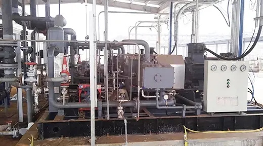 شراء جفاف الغربال الجزيئي ، وتجديد الجليكول الإيثيلين وجهاز الحقن ، وتزلج غاز الوقود في مجال غاز أكيموم