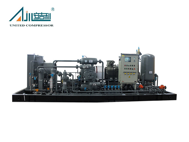 ضاغط الغاز الطبيعي عالي الكفاءة للاستخدام الصناعي