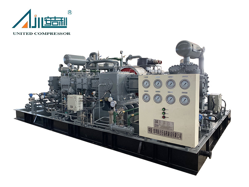 ضاغط هيدروجين صناعي مصمم بدقة، تصميم مكبس