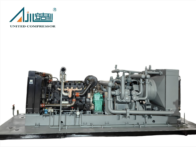 ضاغط هواء هندسي بقدرة 25 ميجا باسكال مثبت على الانزلاق يعمل بتقنية Weichai