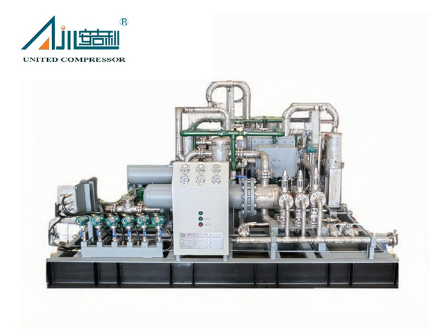 ضاغط هيدروجين ترددي عالي الضغط للاستخدام الصناعي