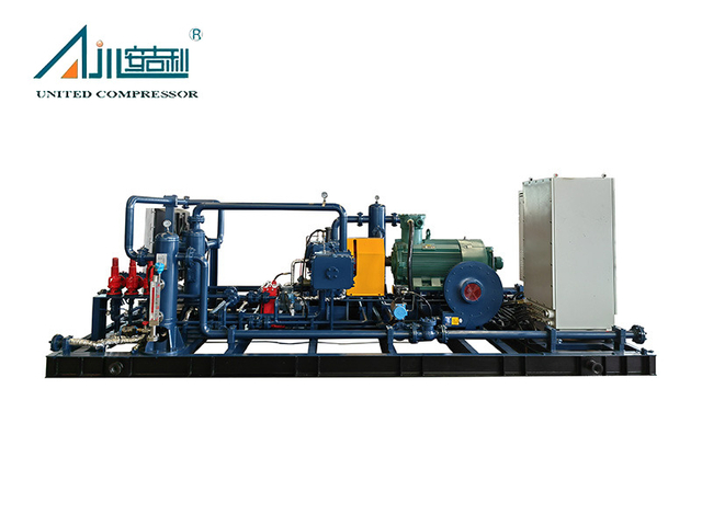 ضاغط مكبس الغاز المصاحب لتطبيقات حقول النفط